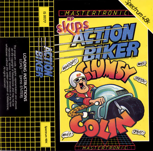Action Biker box art for ZX Spectrum